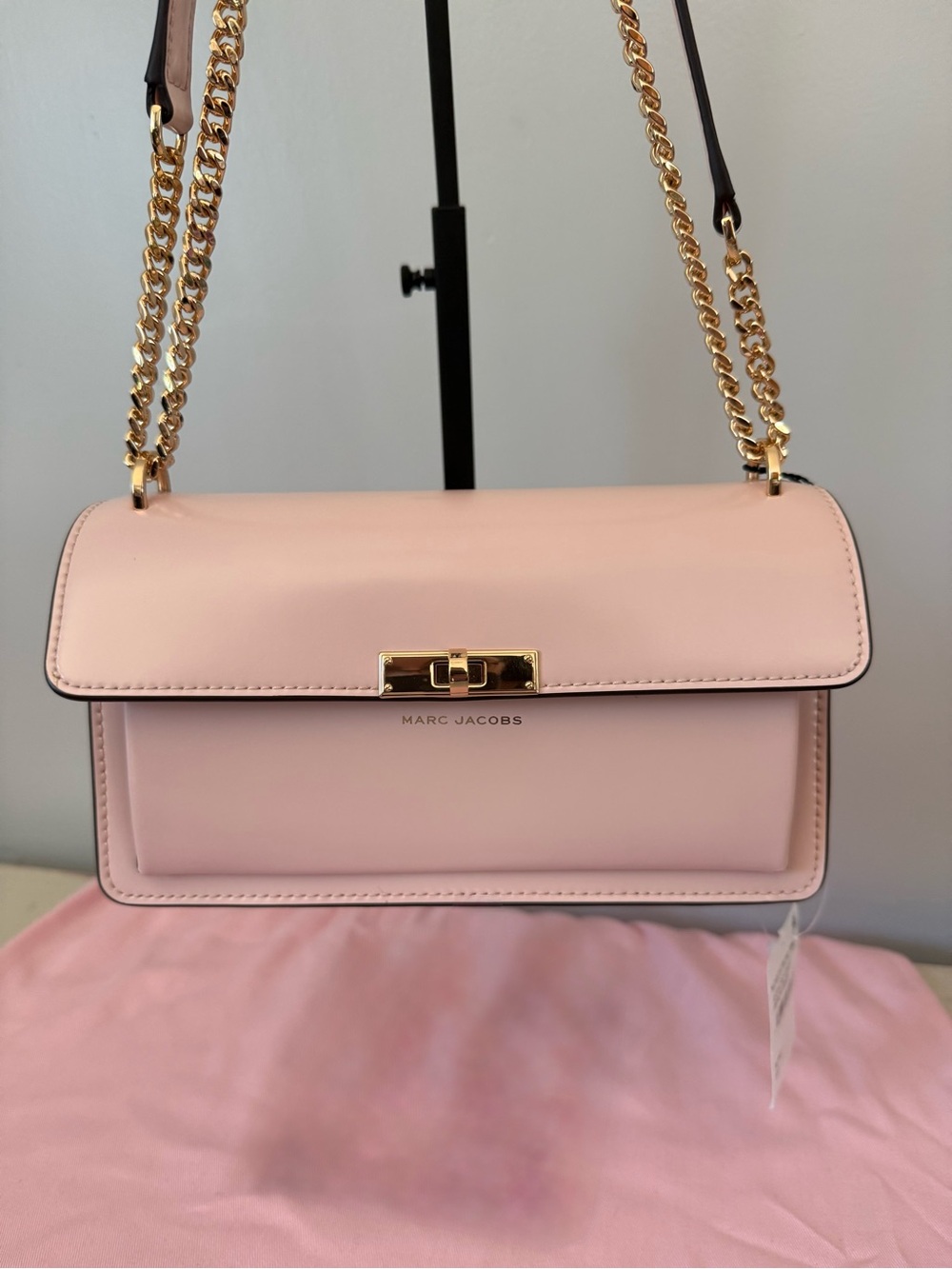 Marc Jacobs Peach Whip Shoulder Bag with Convertible Strap